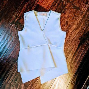 Elizabeth & Clarke Structured Grey Peplum Bias 2